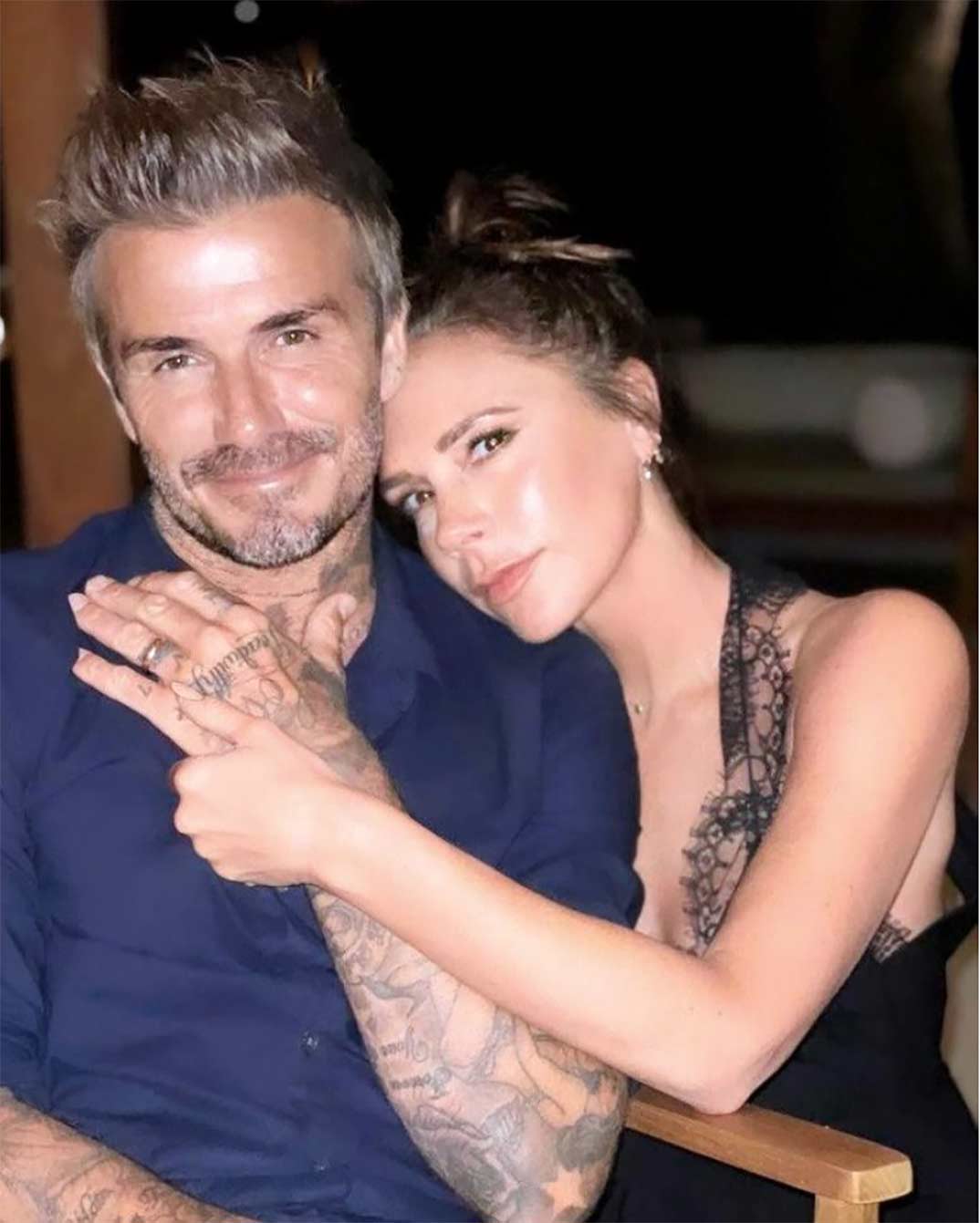 Victoria y David Beckham © Instagram