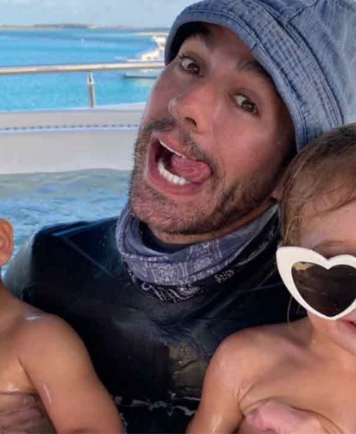 Los tres hijos de Enrique Iglesias y Anna Kournikova juntos por primera vez