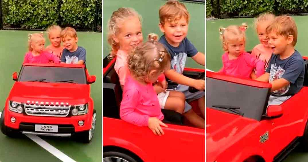 Anna Kournikova y Enrique Iglesias hijos © Instagram