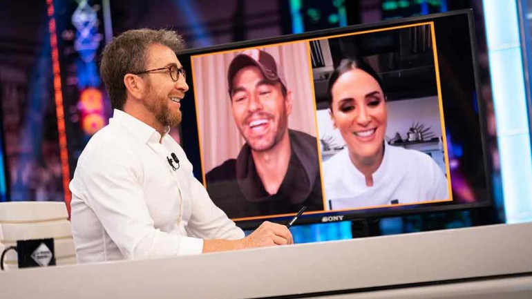 ‘El Hormiguero’ reúne a Enrique Iglesias y su hermana Tamara Falcó
