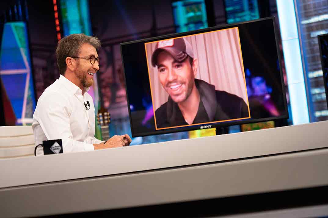 Enrique Iglesias y Pablo Motos - El Hormiguero © Antena 3