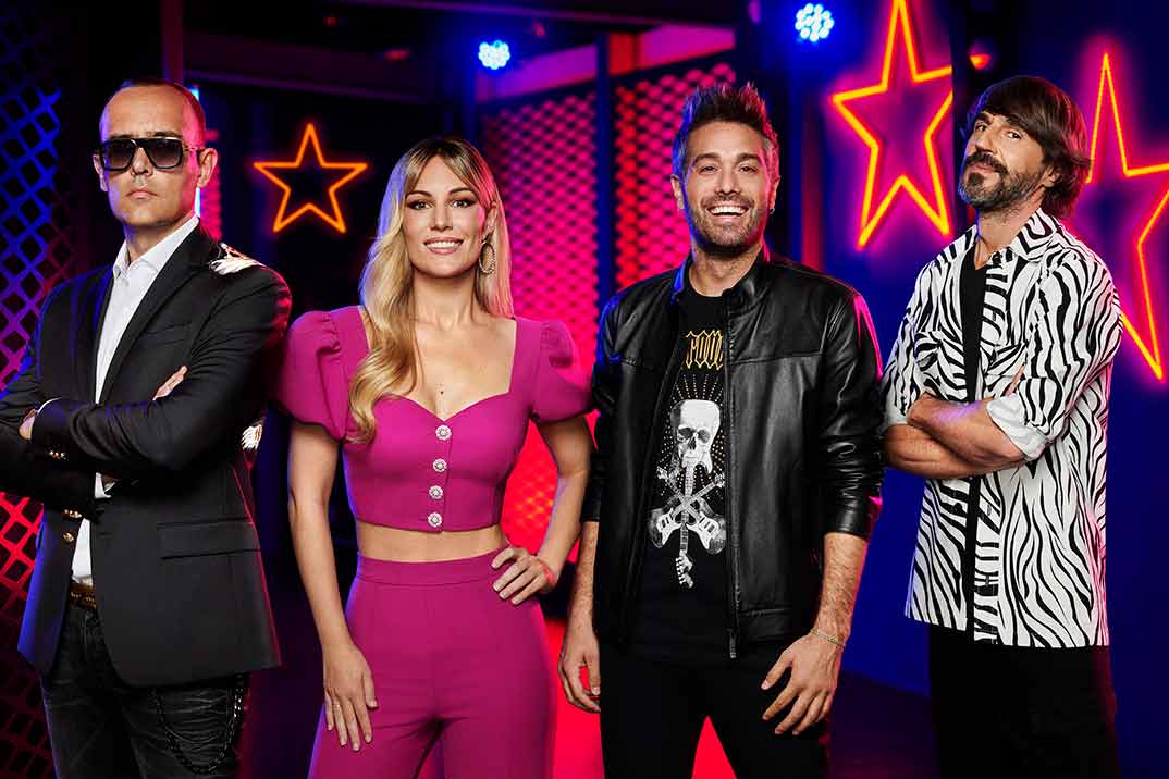 Dani Martínez, Santi Millán, Edurne y Risto Mejide - Got Talent España © Telecinco