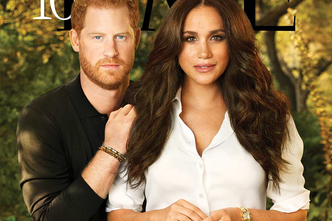 Príncipe Harry y Meghan Markle - Revista Time
