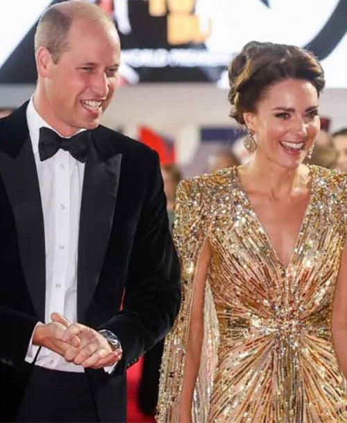 Kate Middleton, al servicio de James Bond, con un vestido de estrella de Hollywood