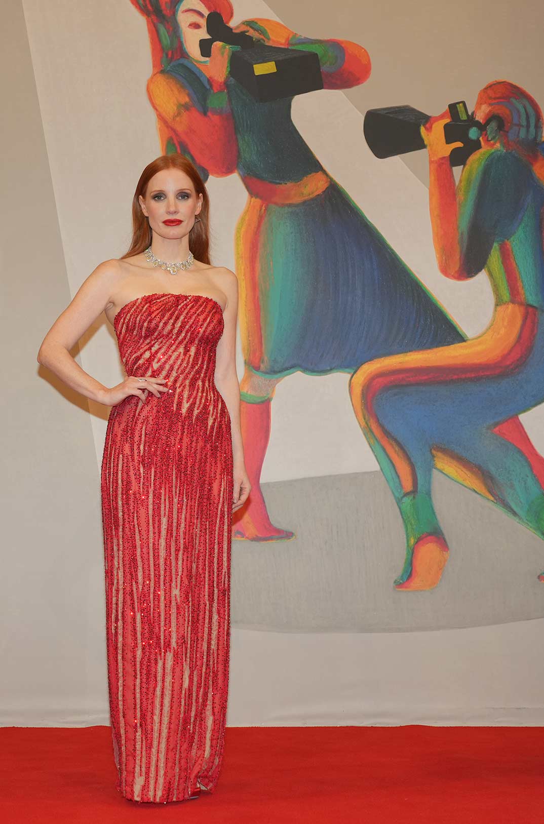 Jessica Chastain © La Biennale di Venezia - Foto ASAC de A Avezz