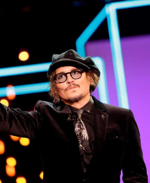 Johnny Depp recibe el Premio Donostia en reconocimiento a toda su carrera