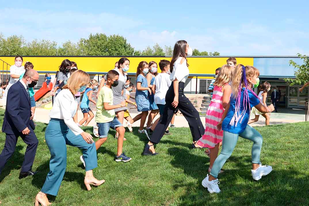 Reina Letizia - Apertura del Curso Escolar 2021/2022 © Casa S.M. El Rey
