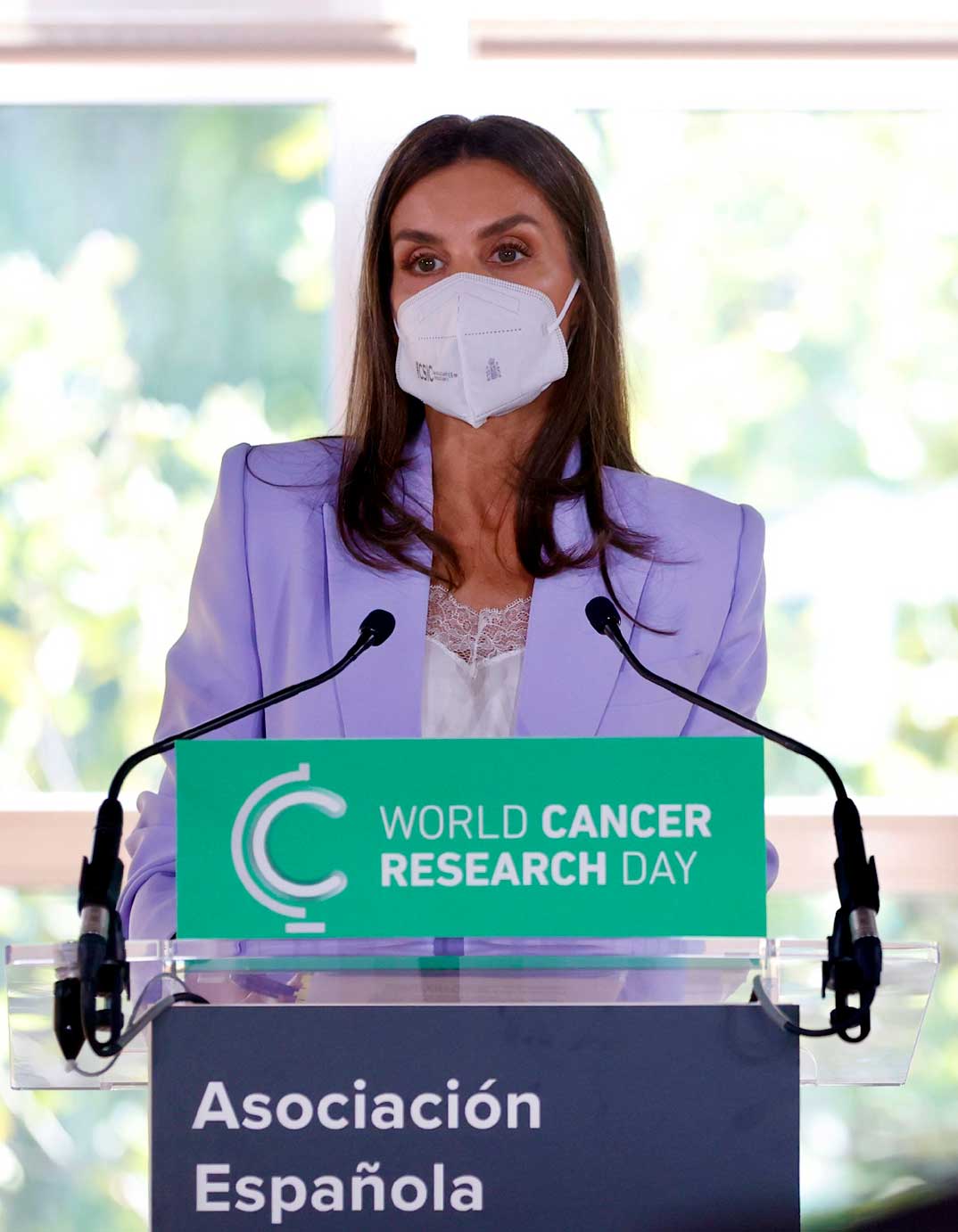 Reina Letizia - Día Mundial de la Investigación contra el Cáncer © Casa S.M. El Rey