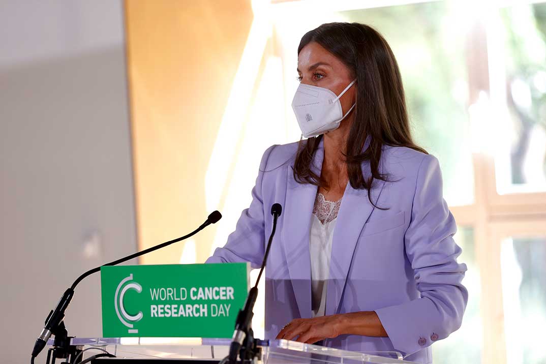 Reina Letizia - Día Mundial de la Investigación contra el Cáncer © Casa S.M. El Rey