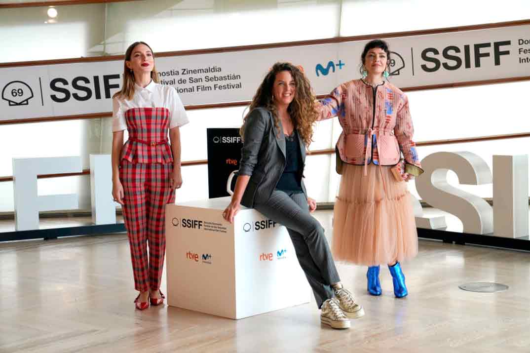 María Valverde, Claudia Llosa y Dolores Fonzi © Festival Cine San Sebastián 