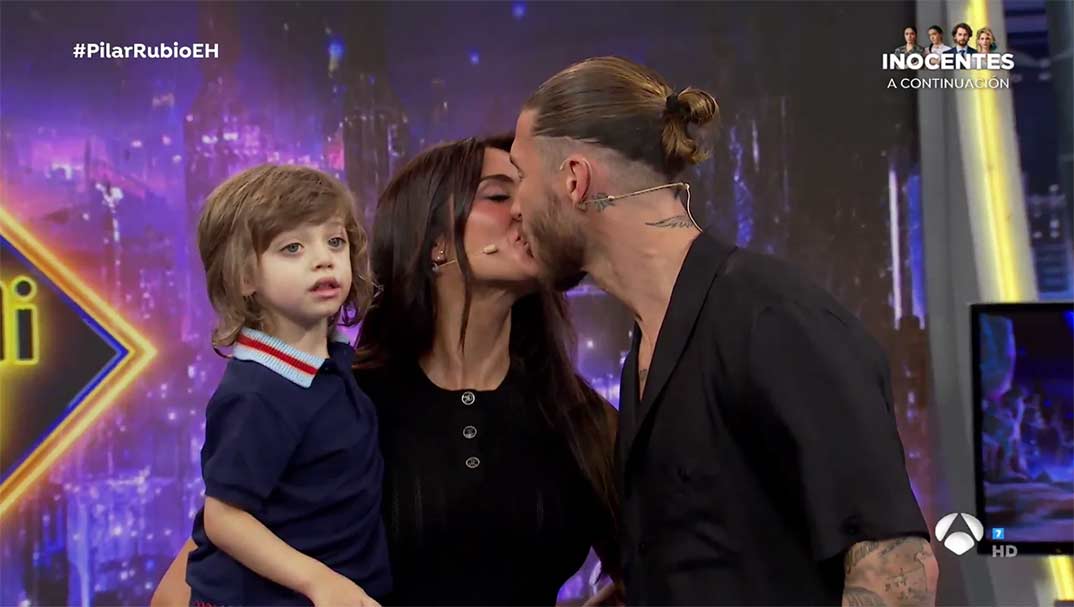 Pilar Rubio y Sergio Ramos - El Hormiguero © Antena 3