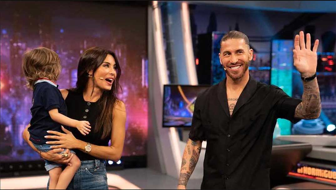 Pilar Rubio y Sergio Ramos - El Hormiguero © Antena 3