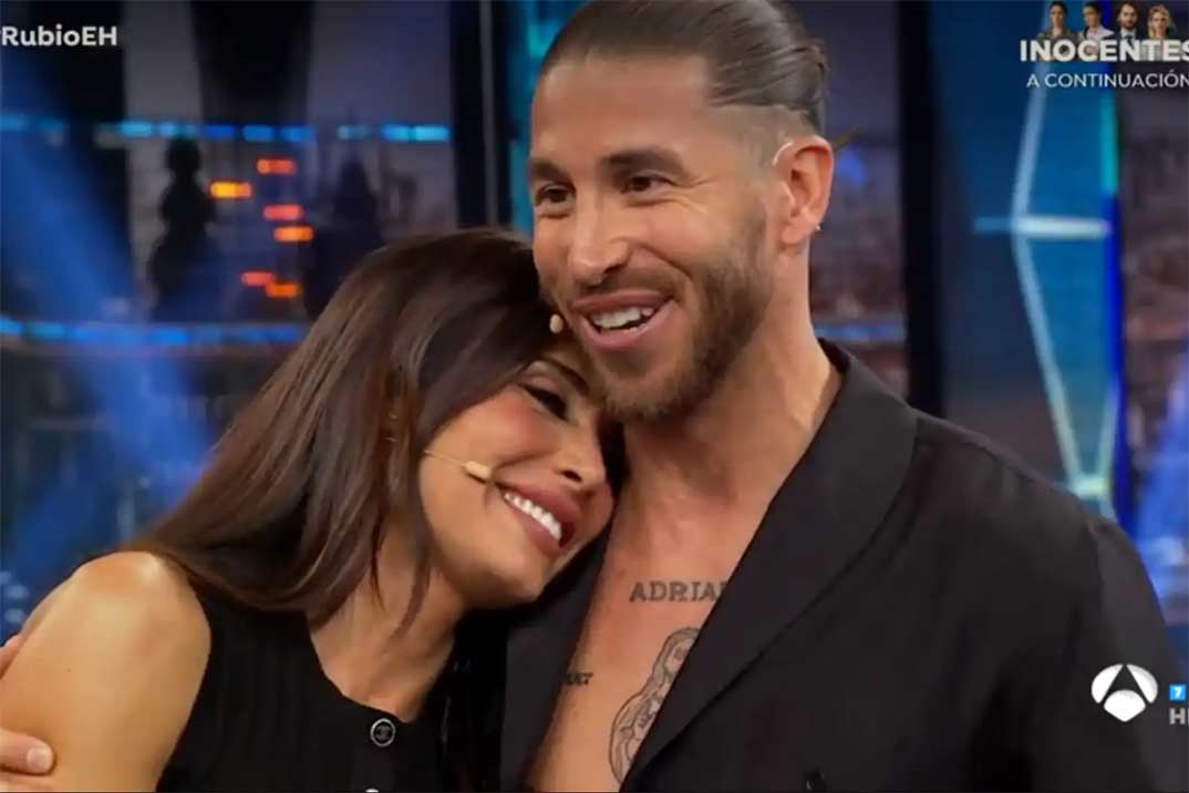 Sergio Ramos le da una sorpresa a Pilar Rubio en ‘El Hormiguero’