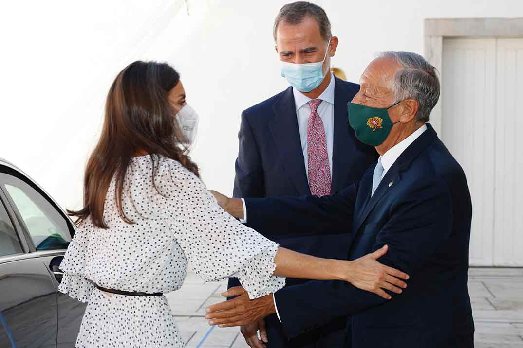 Reyes Felipe y Letizia - Champalimaud Foundation. Lisboa (Portugal) © Casa S.M. El Rey