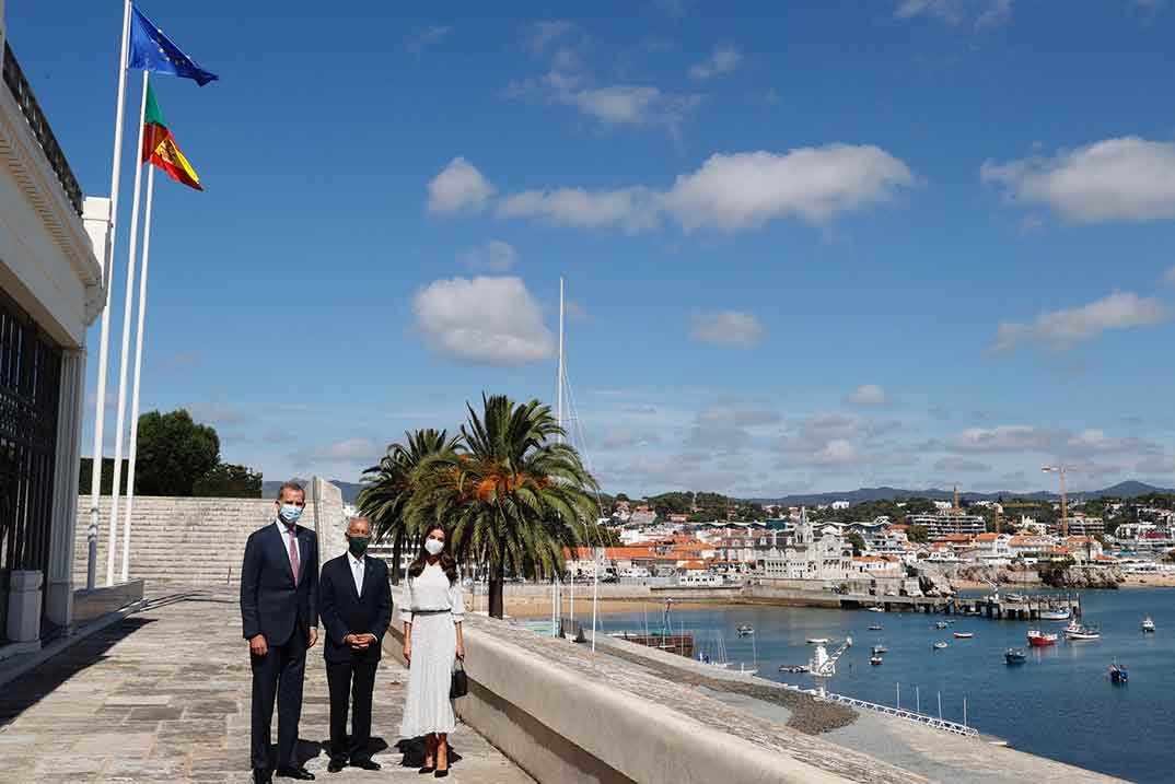 Reyes Felipe y Letizia - Champalimaud Foundation. Lisboa (Portugal) © Casa S.M. El Rey