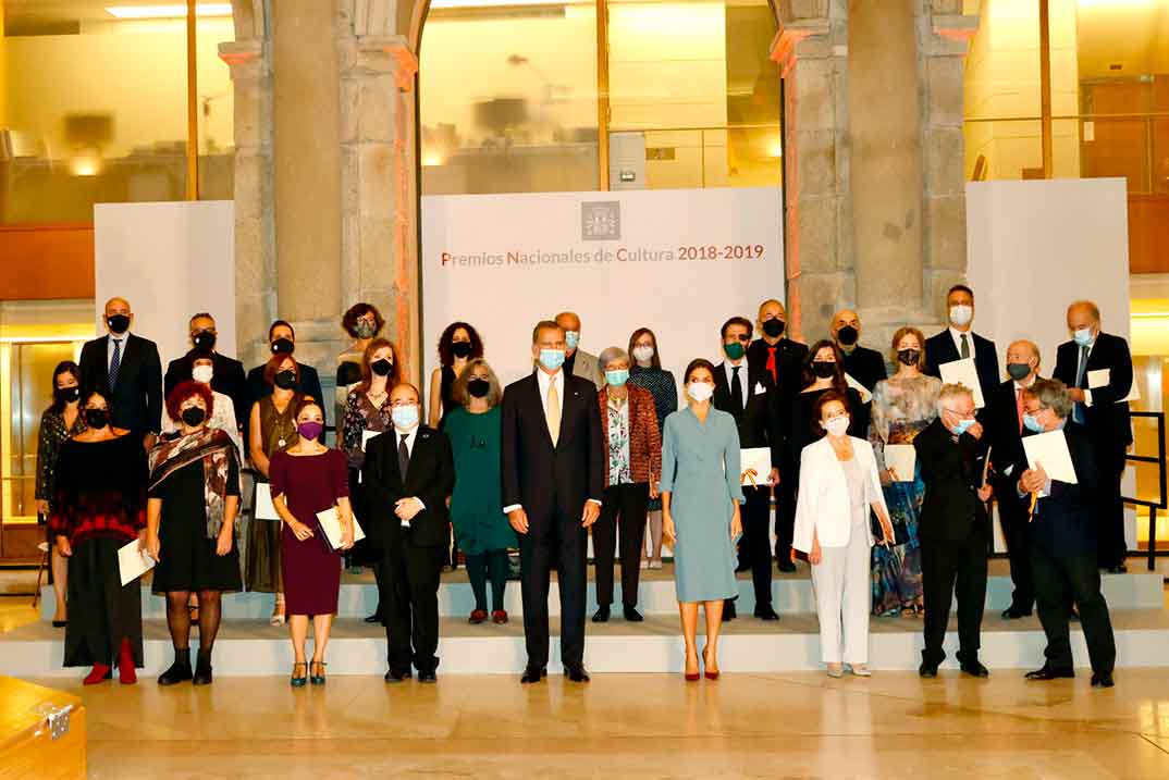 Reyes Felipe y Letizia- Premios Nacionales de Cultura © Casa S.M. El Rey