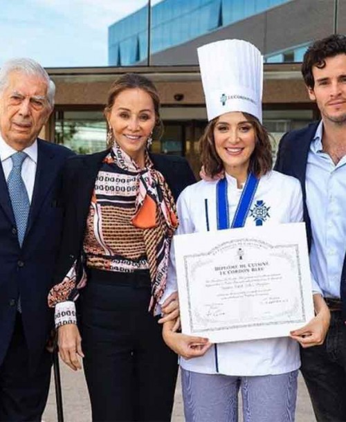 Tamara Falcó celebra su graduación como chef profesional
