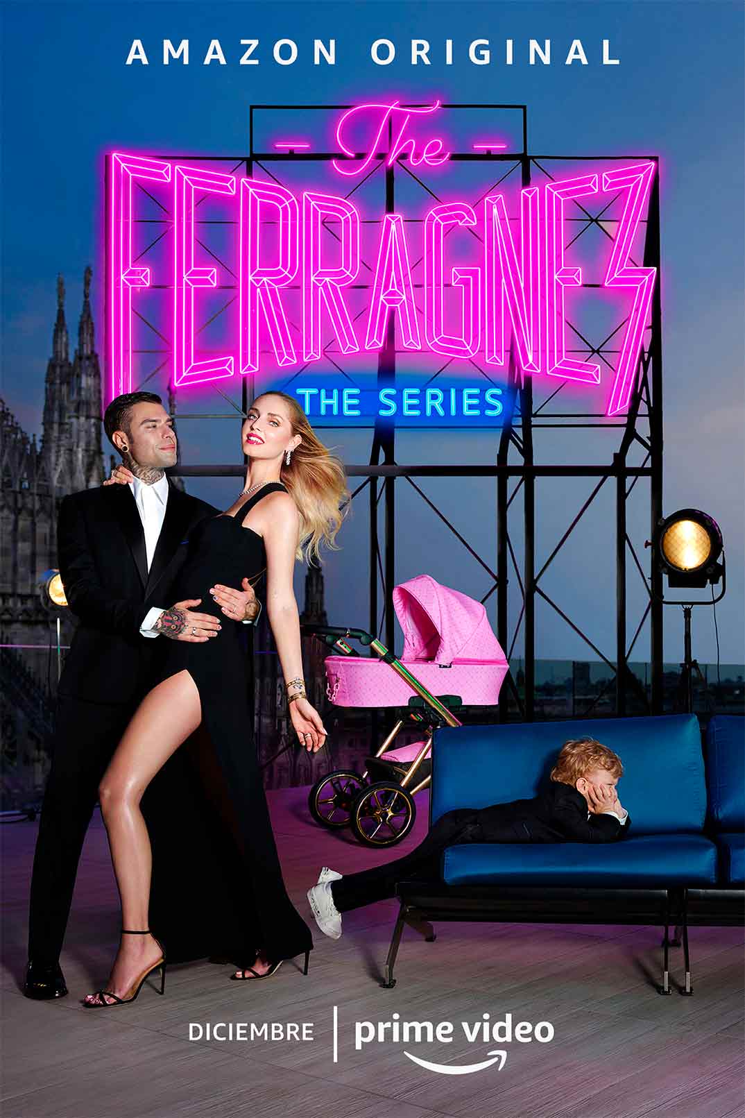 Chiara Ferragni y Fedez - The Ferragnez-La serie © David LaChapelle