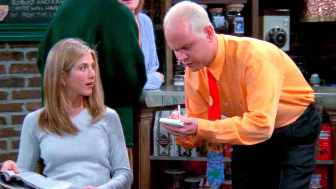 Jennifer Aniston y James Michael Tyler - Friends © Redes Sociales