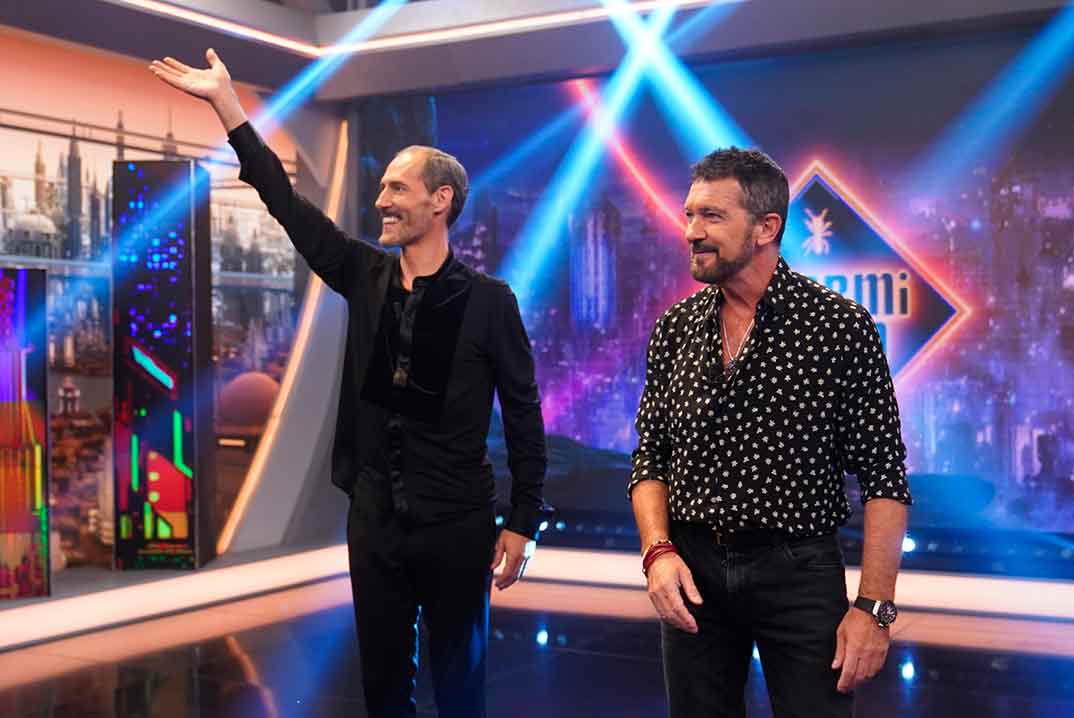 Antonio Banderas y Manuel Bandera - El Hormiguero © Antena 3