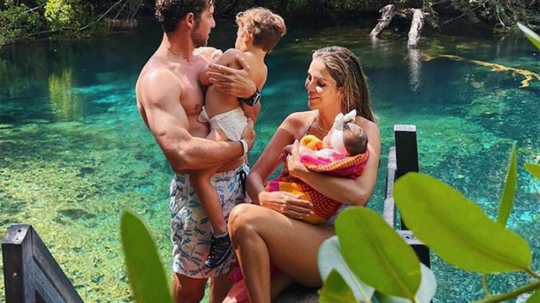 David Bisbal y Rosanna Zanetti celebran el primer añito de su hija Bianca