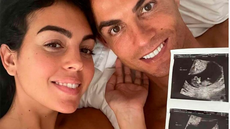 Cristiano Ronaldo y Georgina Rodríguez serán padres de gemelos