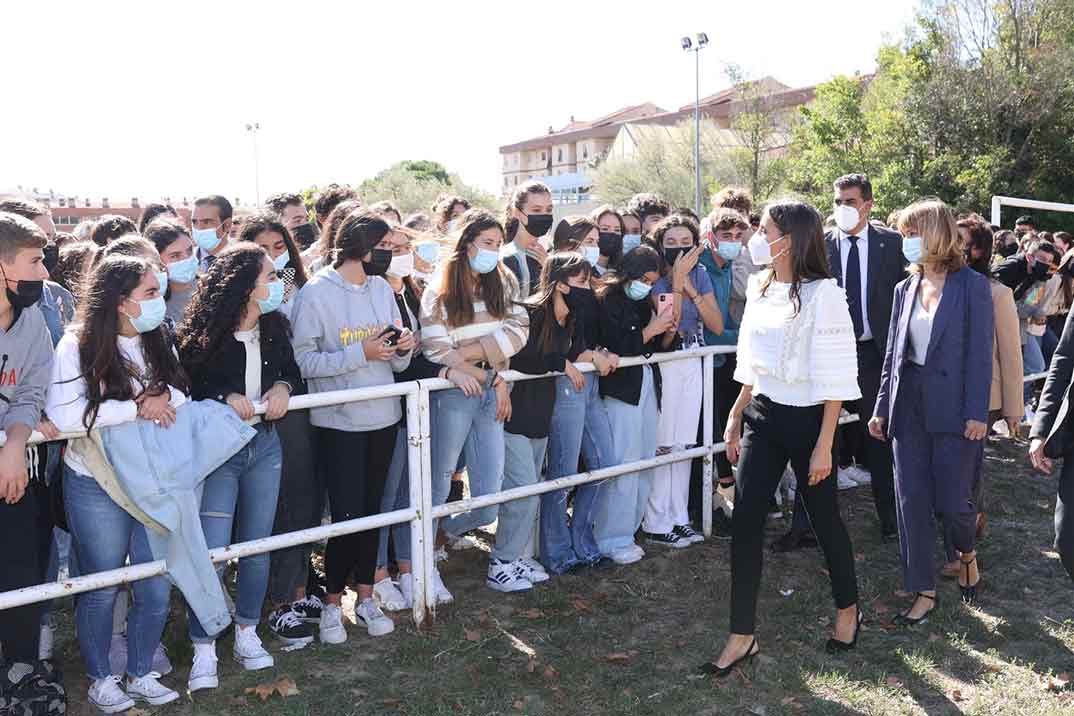 Reina Letizia - Apertura del Curso de Formación Profesional 2021/2022 © Casa S.M. El Rey