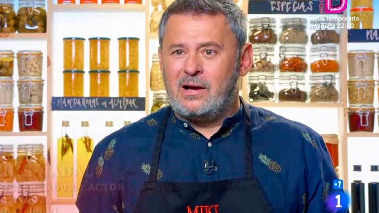Miki Nadal repescado en ‘MasterChef Celebrity’ con su ‘Qué Ascooking’