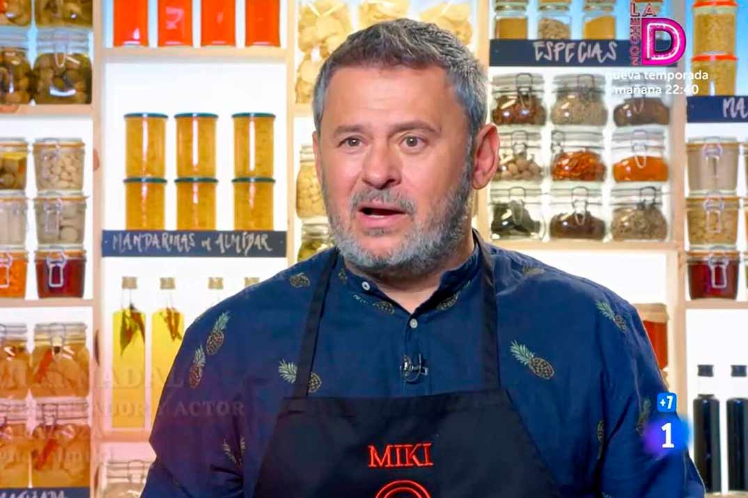 Miki Nadal repescado en ‘MasterChef Celebrity’ con su ‘Qué Ascooking’