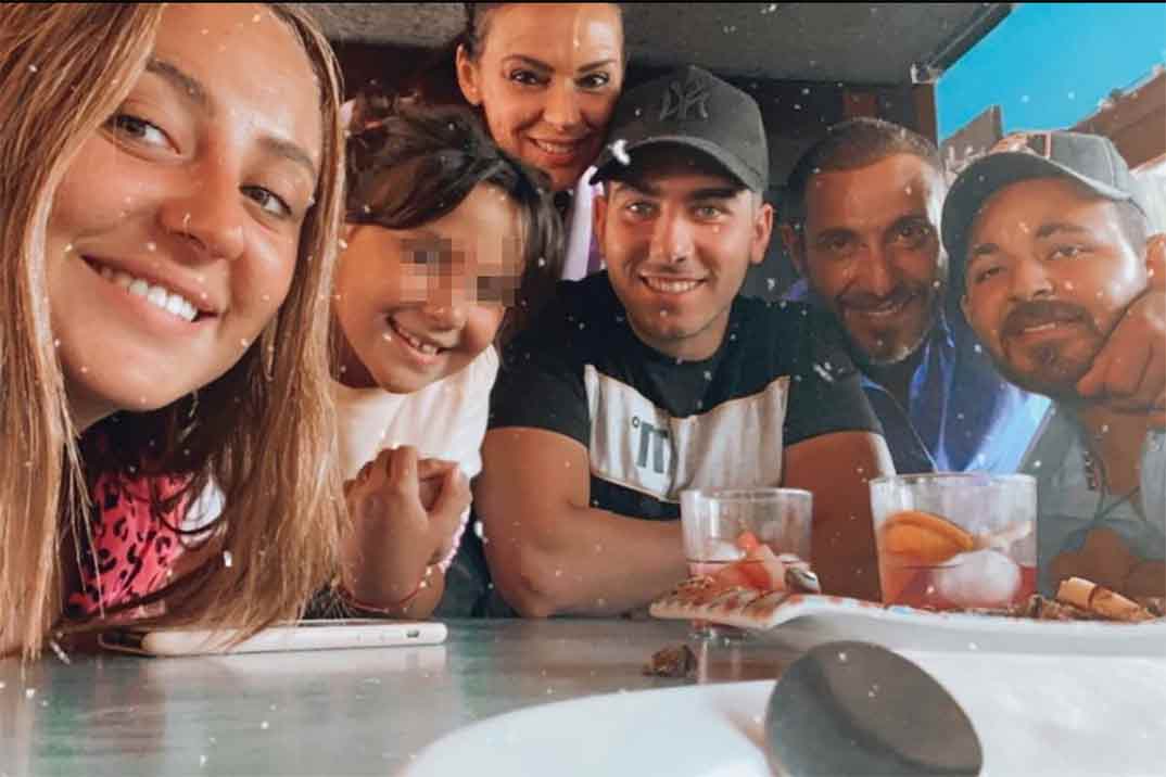 Olga Moreno con su familia © Instagram