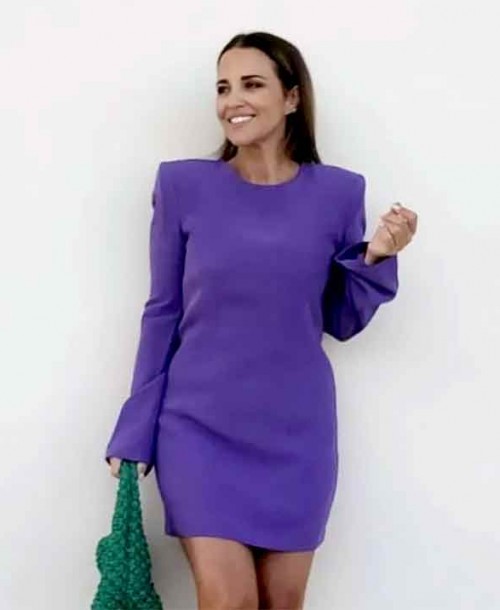 Paula Echevarría agota en pocas horas el vestido de Mango ideal para el otoño