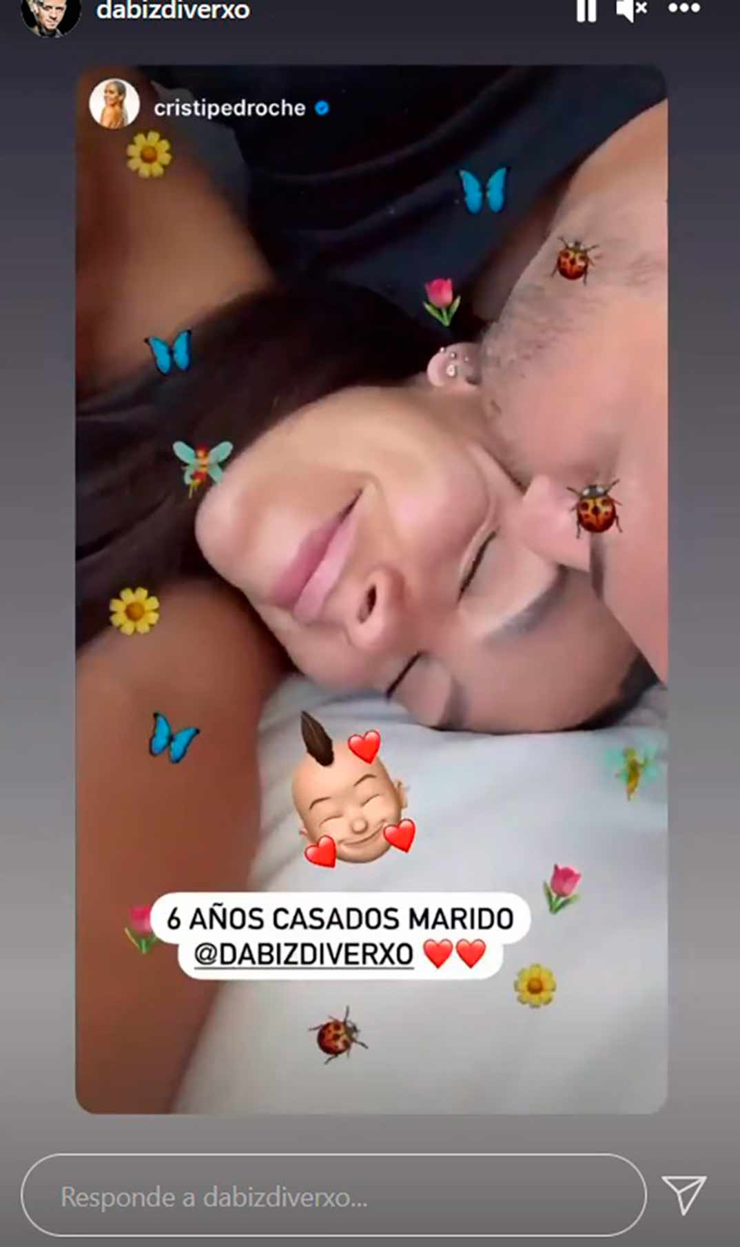 Cristina Pedroche y David Muñoz © Instagram