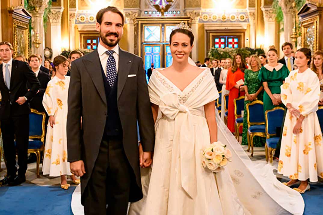 Las fotografías oficiales de la boda de Philippos de Grecia y Nina Flohr en Atenas