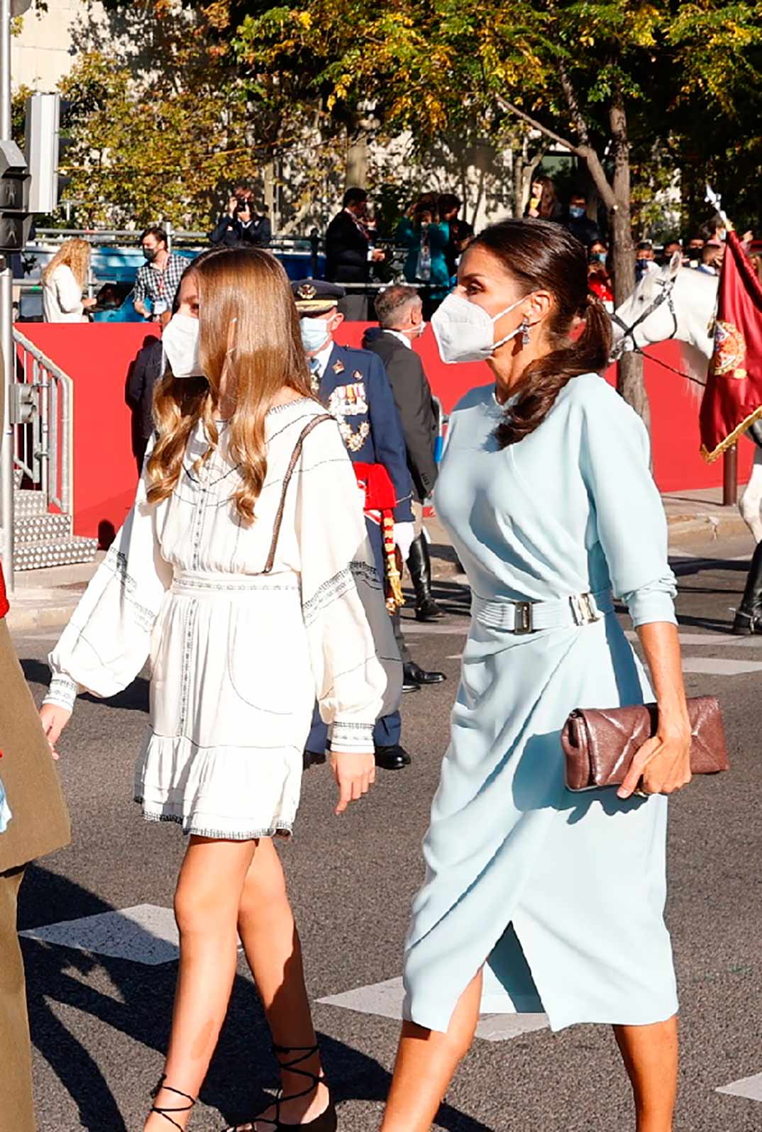 Reyes Felipe y Letizia con la infanta Sofía - Día de la Hispanidad © Casa Real S.M. El Rey