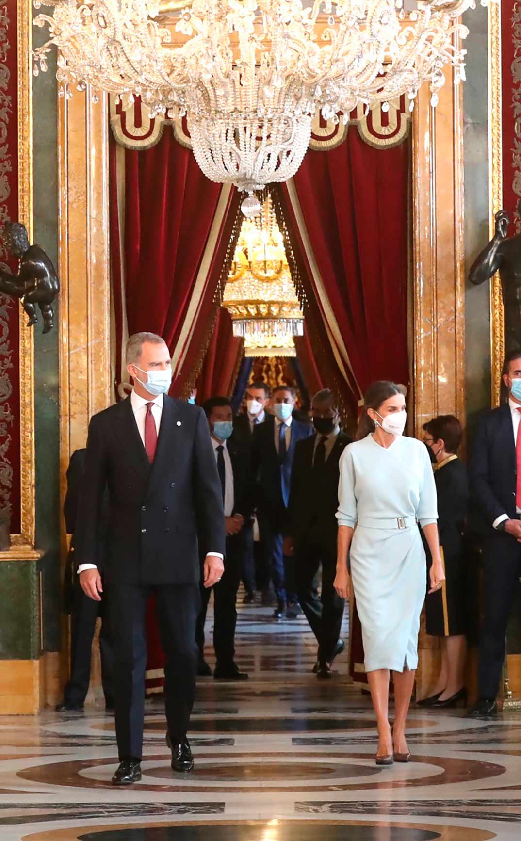 Reyes Felipe y Letizia con la infanta Sofía - Día de la Hispanidad © Casa Real S.M. El Rey