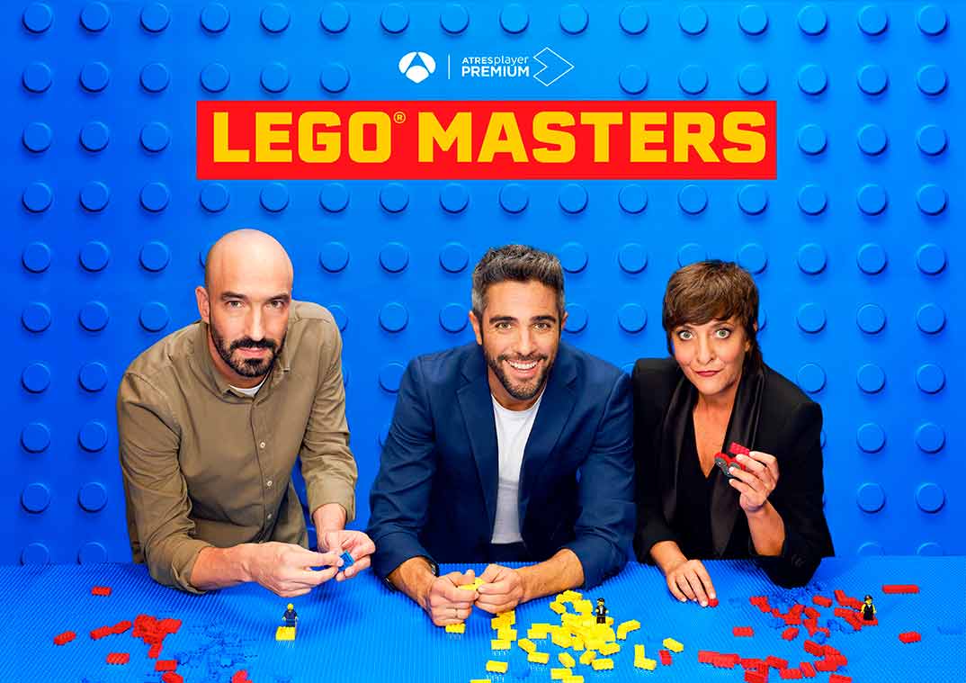 Pablo González, Roberto Leal, Eva Hache - Lego Masters © Atresmedia