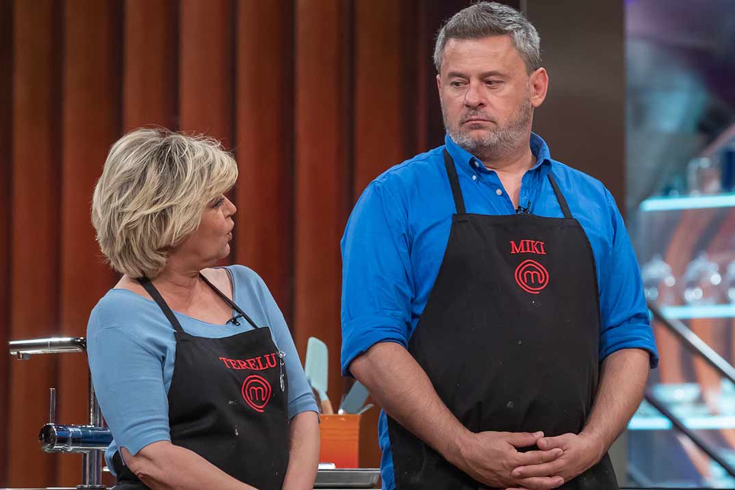 Terelu Campos y Miki Nadal © MasterChef Celebrity/RTVE