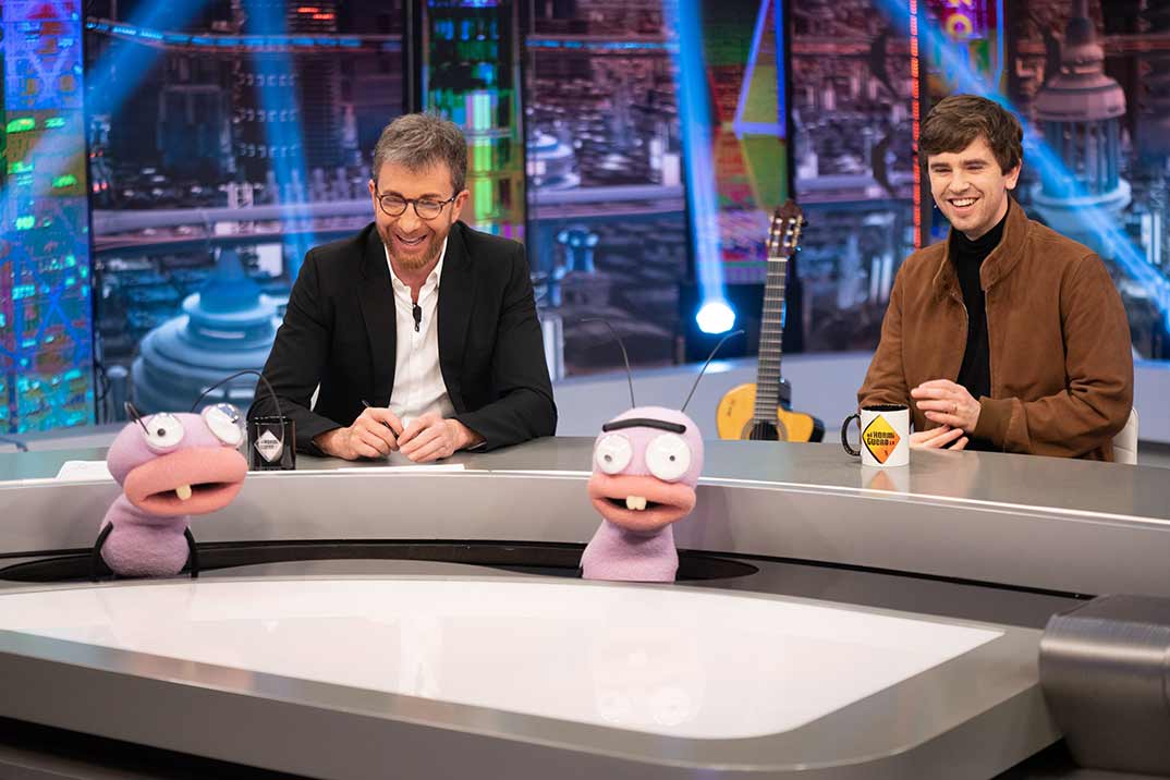 Freddie Highmore - Pablo Motos © El Hormiguero