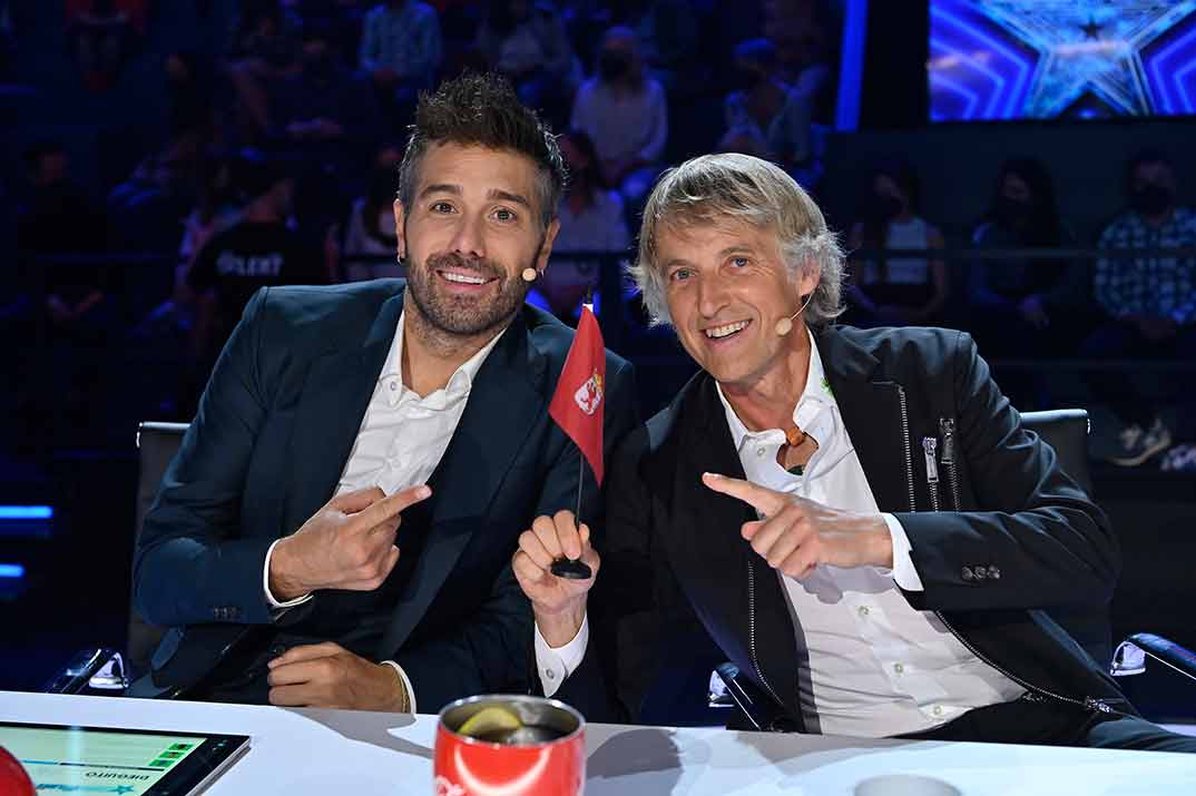 Dani Martínez y Jesús Calleja - Got Talent España 7 © Telecinco