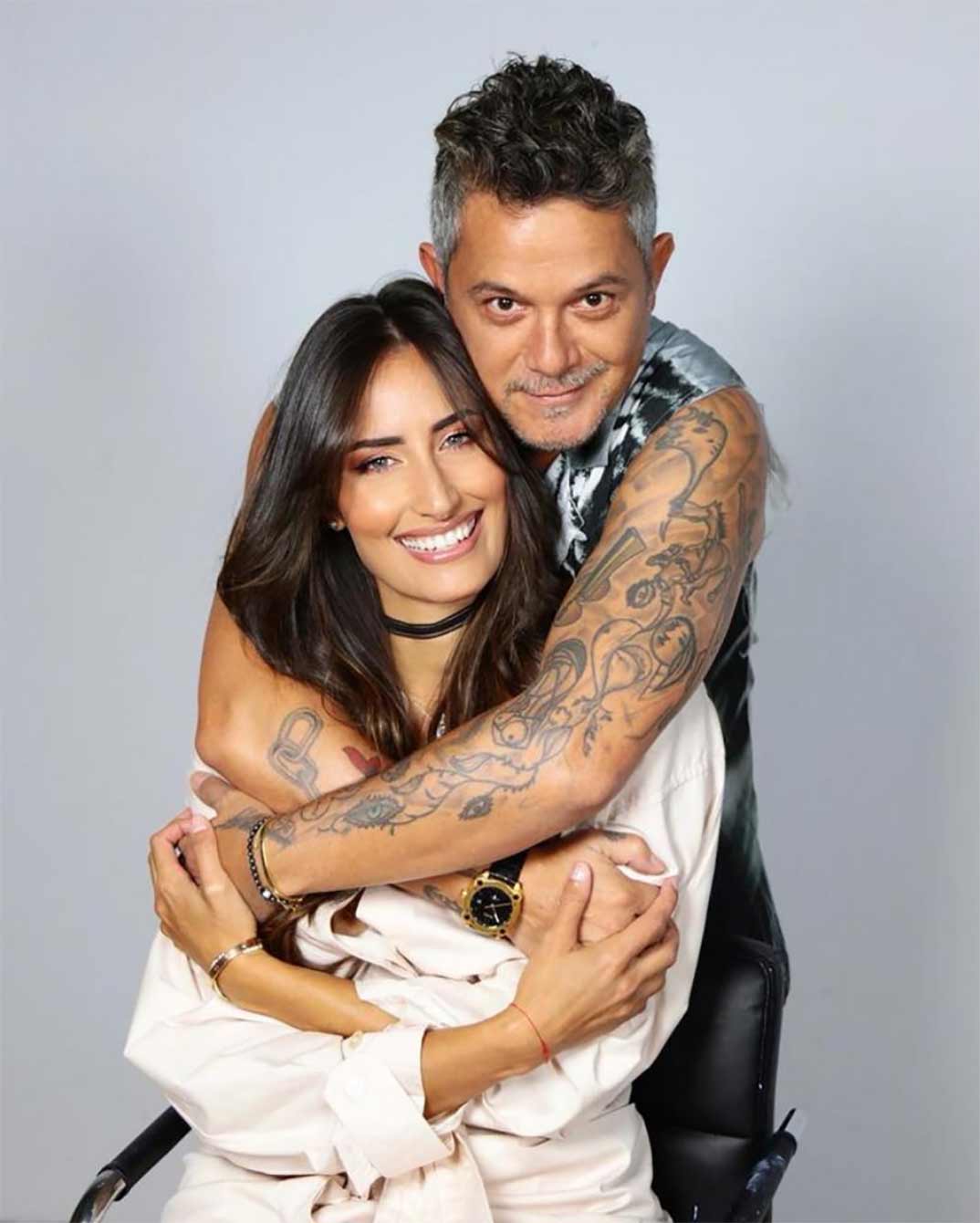 Alejandro Sanz y Rachel Valdés © Instagram