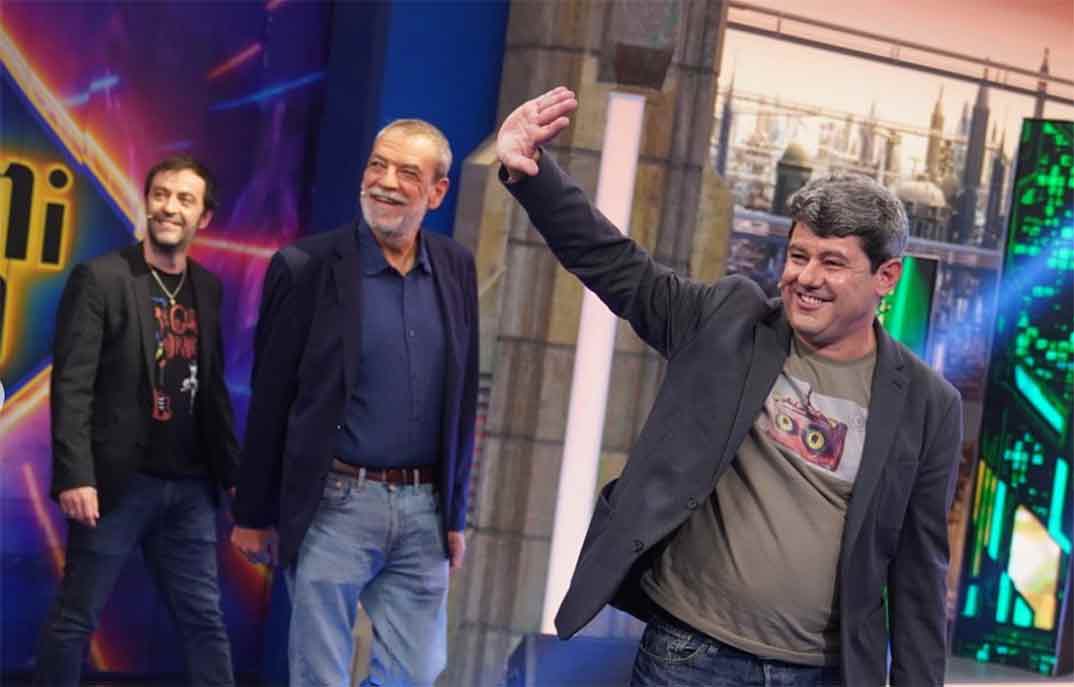 Carmen Mola - Jorge Díaz, Agustín Martínez y Antonio Mercero - El Hormiguero © Antena 3