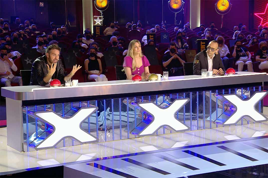 Dani Martínez, Edurne y Risto Mejide - Got Talent España © Telecinco