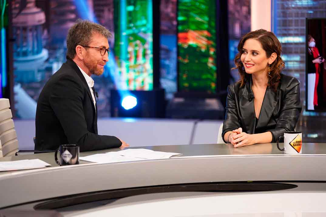 Isabel Díaz Ayuso y Pablo Motos - El Hormiguero © Antena 3