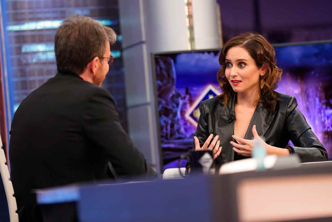 Isabel Díaz Ayuso y Pablo Motos - El Hormiguero © Antena 3