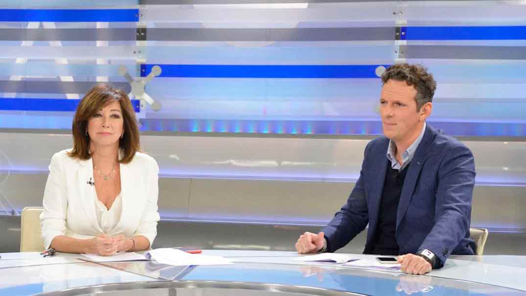 Joaquin Prat y Ana Rosa Quintana © Telecinco