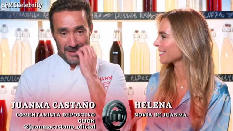 La novia de Juanma Castaño, Helena Condis, y su madre se conocen en la final de ‘MasterChef Celebrity’