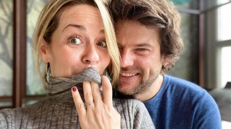 María Adánez se casa por sorpresa