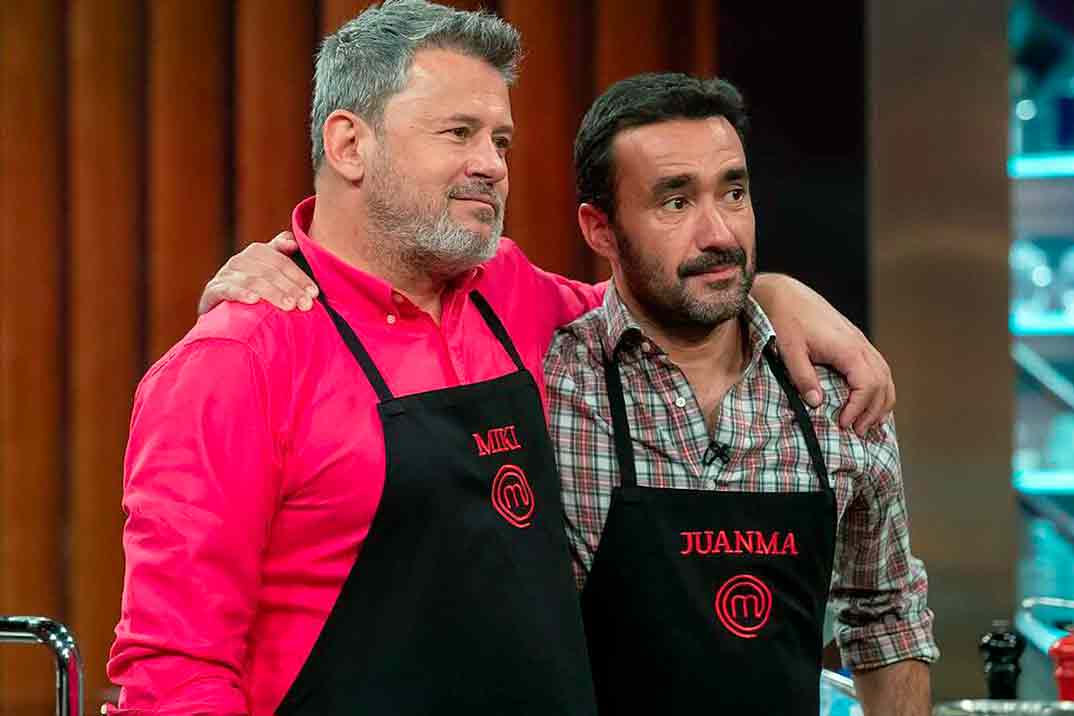 Miki Nadal y Juanma Castaño - MasterChef Celebrity © RTVE