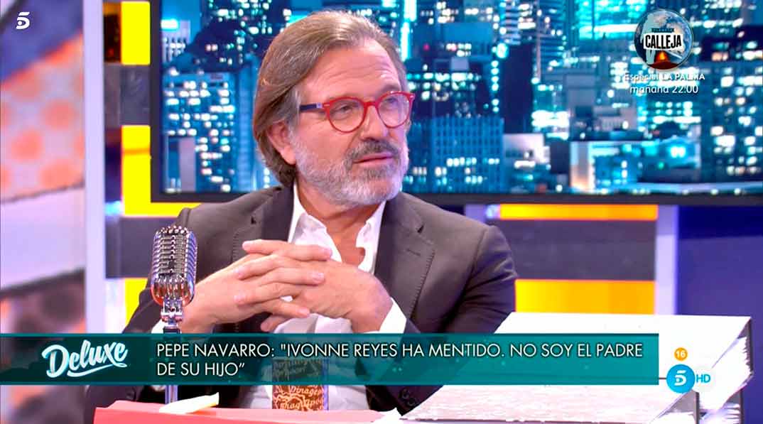 Pepe Navarro - Sábado Deluxe © Telecinco