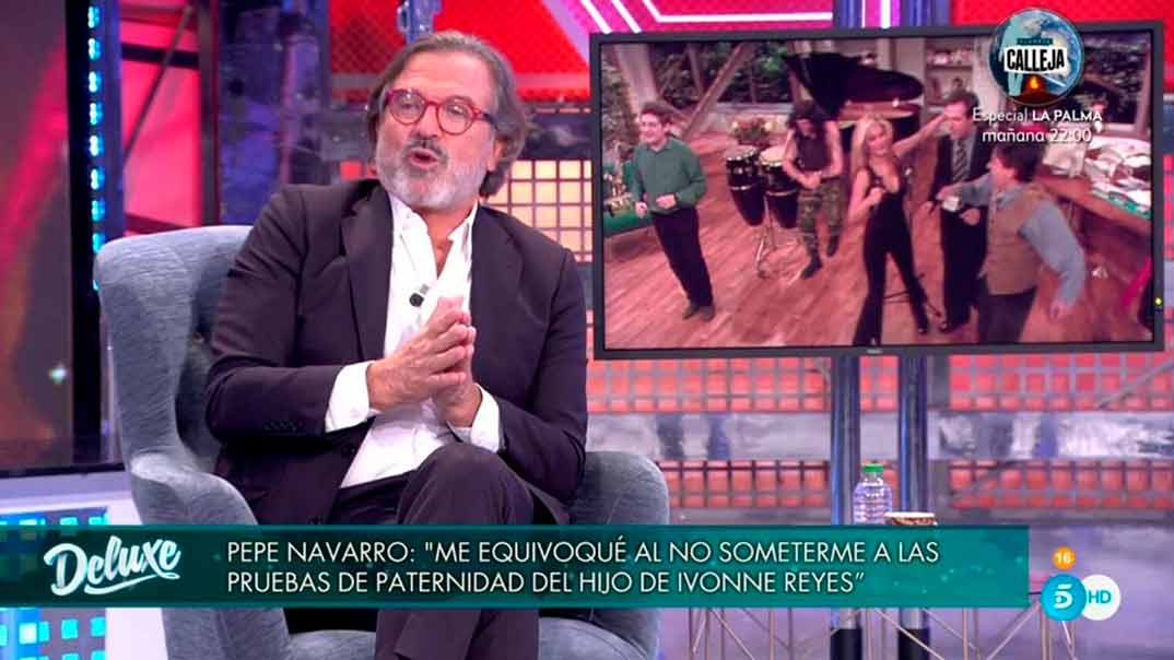 Pepe Navarro - Sábado Deluxe © Telecinco
